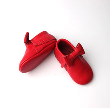 RTS Big Bow Moccasins- Red