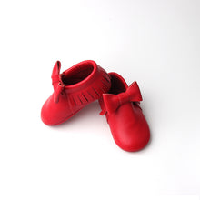 RTS Big Bow Moccasins- Red