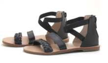 Aliko Sandals- Black