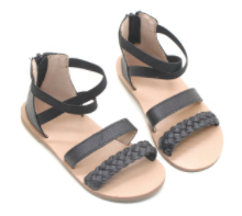 Aliko Sandals- Black