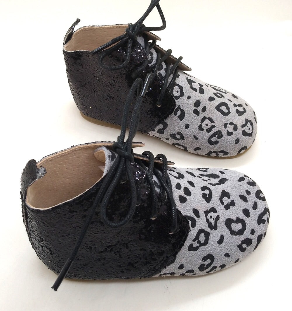 The Charleigh- Glitter and Leopard