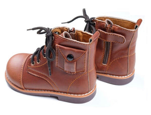 Artisan Unisex Boots- Penny Brown