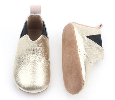 The Harley Boot- Gold